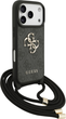 Панель Guess 4G Big Logo Cord Stap Crossbody для Apple iPhone 17 Pro Black (3666339526757) - зображення 3