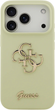 Панель Guess Silicone Big 4G Script для Apple iPhone 17 Pro Khaki (3666339522575) - зображення 3
