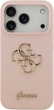 Панель Guess Silicone Big 4G Script для Apple iPhone 17 Pro Pink (3666339522735) - зображення 2