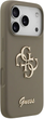 Панель Guess Silicone Big 4G Script для Apple iPhone 17 Pro Max Bronze (3666339522421) - зображення 4