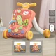 Ходунки детские Sobebear YL 622/02 телефон, звук, музыка, звуки животных, шестерни, пальчиковые игры, сортер, регулировка высоты Коралловый - изображение 6