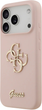 Панель Guess Silicone Big 4G Script для Apple iPhone 17 Pro Max Pink (3666339522742) - зображення 2