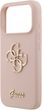 Панель Guess Silicone Big 4G Script для Apple iPhone 17 Pro Max Pink (3666339522742) - зображення 5