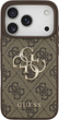 Панель Guess 4G Big Logo для Apple iPhone 17 Pro Brown (3666339491543) - зображення 3
