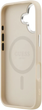 Панель Guess Triangle Logo MagSafe для Apple iPhone 17 Beige (3666339515676) - зображення 7