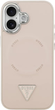 Панель Guess Triangle Logo MagSafe для Apple iPhone 17 Pink (3666339515355) - зображення 3