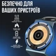 Беспроводная зарядка магнитная 3 в 1, для быстрой зарядки 15 Вт для iPhone 15 Pro Max 13/12/14/Apple Watch/AirPods Pro (00-0001297) - изображение 4