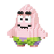 Конструктор фігурка Пікселі BRICKS Патрік Стар Губка Боб Patrick Star SpongeBob - зображення 1