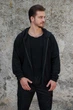 Чоловіче Утеплене Зіп Худі На Флісі Зіпер Without Kane S/M Black 542078430 - изображение 2