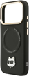 Панель Karl Lagerfeld Big Strap Choupette MagSafe do Apple iPhone 17  Pro Black (3666339539931) - зображення 5