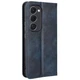 Чехол-книжка Deexe Retro Style для TECNO Spark 40 Pro Plus - Blue - изображение 8