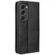 Чехол-книжка Deexe Retro Style для TECNO Spark 40 Pro Plus - Black - изображение 7