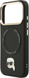 Панель Karl Lagerfeld Big Strap Karl Metal Logo MagSafe  do Apple iPhone 17 Pro Black (3666339539771) - зображення 5