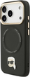 Панель Karl Lagerfeld Big Strap Karl Metal Logo MagSafe do Apple iPhone 17 Pro Max Black (3666339539788) - зображення 1