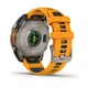 Смарт-часы Garmin Fenix 8 47mm AMOLED Sapphire Graphite DLC Titanium with Spark Orange Silicone (010-02904-19) - изображение 5