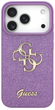 Панель Guess Fixed Glitter Big 4G для iPhone 17 Pro Max Lilac - зображення 2
