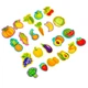 Набор магнитов Vladi Toys "Овощи и фрукты", игра для детей VT3106-28 - изображение 5
