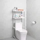 Полка стеллаж напольная над унитазом Toilet Rack 50.5 х 24.5 х 139.5 см (398 TR) - изображение 3