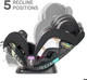 Детское автокресло Evenflo EveryStage DLX с автодотяжкой ремней Reef (BZ-240824) - изображение 7
