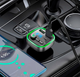 FM-модулятор Borofone BC48 Bluetooth для беспроводной музыки в авто Чёрный - изображение 2