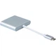 Переходник Dynamode Dynamode USB3.1 Type-C to 1хHDMI, 1хUSB 3.0, 1хUSB Type-C Fe (Multiport USB 3.1 Type-C to HDMI) - зображення 2