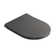 Сидіння-кришка для унітазу Mixxus Premium SEAT COVER ELLIPSE-2005 GRAY 445х360х37mm дюропласт (MP66 ( 18317 ) - изображение 1