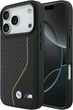 Etui plecki BMW M Carbon Line & Logo MagSafe do Apple iPhone 17 Pro Yellow (BMHMP17L25PCCSCKY) - obraz 1