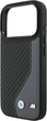 Панель BMW M Carbon Logo MagSafe для Apple iPhone 17 Pro Graphite (BMHMP17L25PCCSCAK) - зображення 6