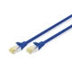 Патч-корд 1м, CAT 6a S-FTP, AWG 26/7, Cu, LSZH, blue Digitus (DK-1644-A-010/B) - изображение 1