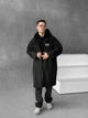Дождевик Черный Мужской Однотонная Куртка С Принтом Vet L-XL (369503) - изображение 2