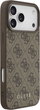 Панель Guess 4G Classic Case для iPhone 17 Pro Max Brown (3666339556174) - зображення 4