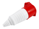 Розетка силовая переносная Lemanso LM2036 16А 5п (3п+н+е) 220-380V IP44 LEE-215L Красная - изображение 4