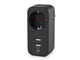 Мережевий адаптер VIDEX ONCORD 1п 2.4A 2USB+USB-C з заземленням Чорний (VF-AD1G2U1C-B) - зображення 4