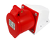 Розетка силовая стационарная Lemanso LM2013 32А 4п (3п+н) 380-415V IP44 LEE-124 Красная - изображение 2