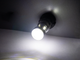 Светодиодная автолампа с линзой T25 P21W (1156) 12В SMD3030-18led белый - изображение 2