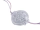 Светодиодный модуль SMD2835 7 LED 12В IP65 6000K холодный белый - изображение 1