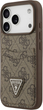 Панель Guess 4G Double Card Triangle для iPhone 17 Pro Brown (3666339552602) - зображення 2