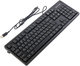 Клавіатура дротова A4Tech FKS12 Membrane USB Black (4711421003155) - зображення 4