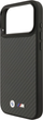 Etui plecki BMW M Kevlar Matt MagSafe do Apple iPhone 17 Pro Black (BMHMP17L24CFMMK) - obraz 6