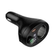АЗП з FM-модулятором HOCO E88 Star 35W(2C) cigarette lighter car BT FM transmitter Black (6942007654111) - изображение 6