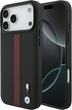 Панель BMW M Perforated Stripe Logo MagSafe для Apple iPhone 17 Pro Max Red (BMHMP17X25PCPSKR) - зображення 1