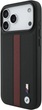 Панель BMW M Perforated Stripe Logo MagSafe для Apple iPhone 17 Pro Max Red (BMHMP17X25PCPSKR) - зображення 4