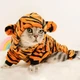 Костюм для котов (кошек) флисовый Тигр L Оранжевый - изображение 5