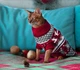 Светр для котів (кішок) Різдво XL Червоний - зображення 7