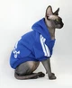 Толстовка для котов (кошек) Adidog 2XL Синий - изображение 3