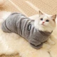 Костюм для котів (кішок) флісовий Пухнастик L Сірий - зображення 1