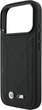 Панель BMW M Quilted Logo MagSafe для Apple iPhone 17 Pro Black (BMW001056) - зображення 6
