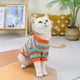 Флисовая кофта для котов (кошек) Полосочка S Красно-зеленый - изображение 3