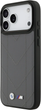 Etui plecki BMW M Quilted Logo MagSafe do Apple iPhone 17 Pro Max Graphite (BMHMP17X25PSECHA) - obraz 4