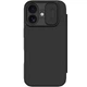 Кожаный чехол-книжка Nillkin Qin Pro Camshield для Apple iPhone 17 (6.3") (Black) (237837) - изображение 3